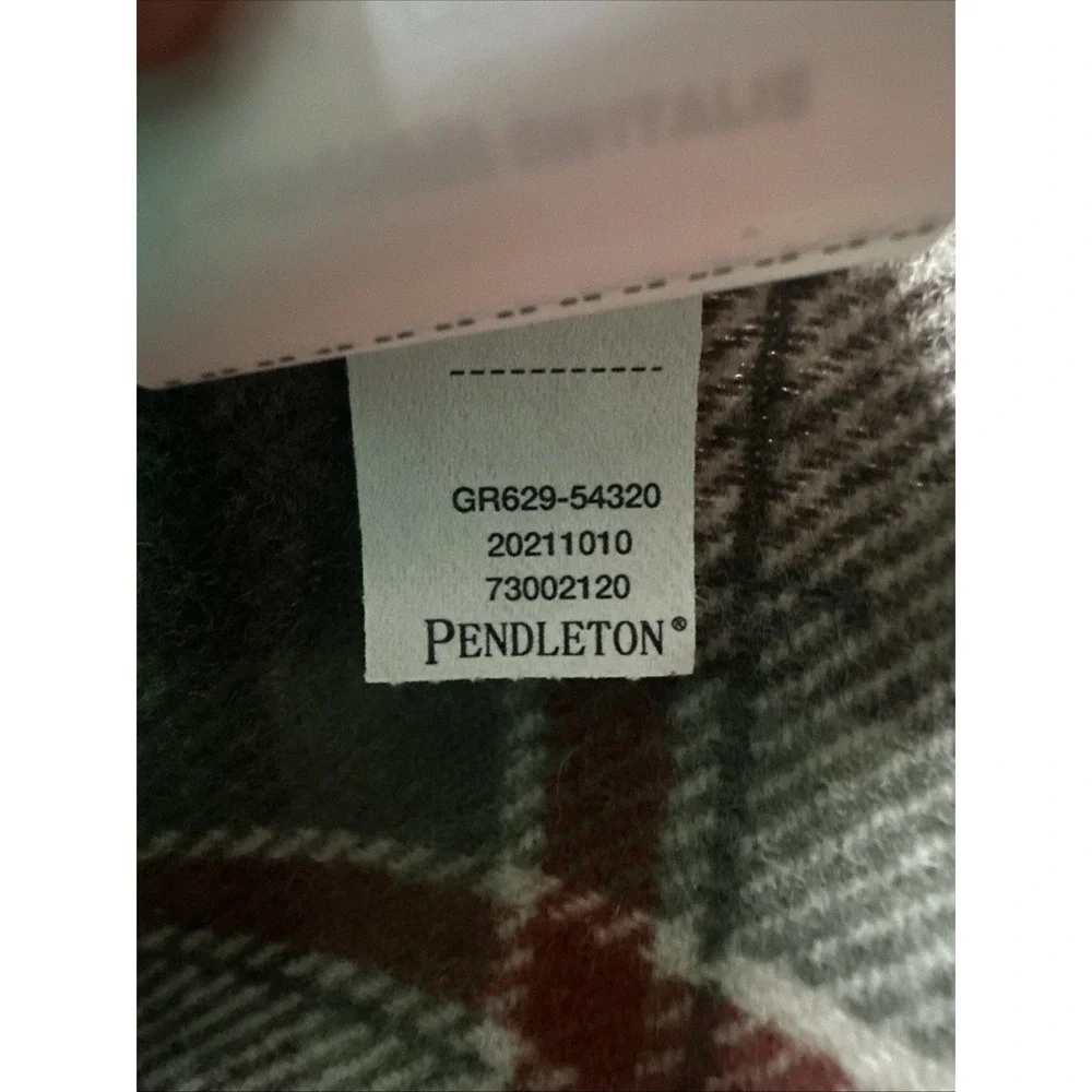 Pendleton Pacific Plaid 100% Wool 76